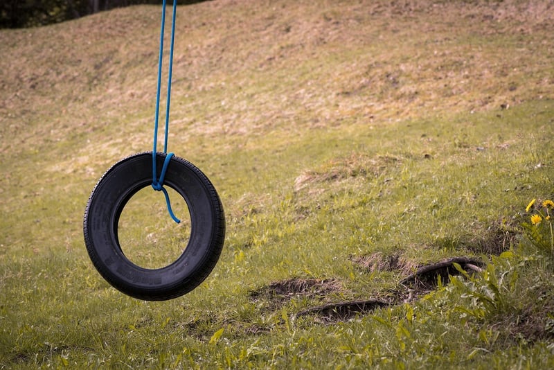 Tire Swing Outdoor Chair